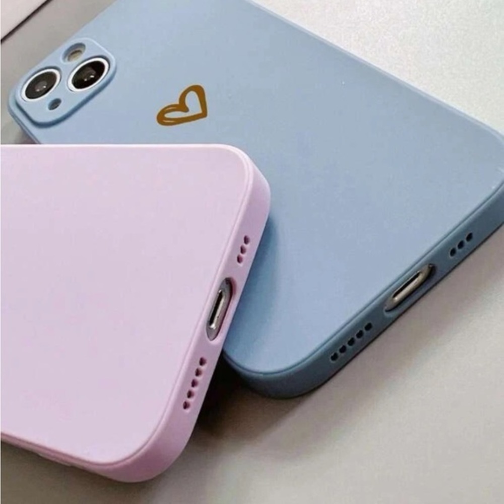 ⚠️Clearance🫧iPhone 14/Pro/Pro Max/Plus 3pcs Heart iPhone Case { Pack of 3 } - Picture 2 of 5